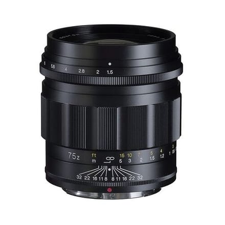 VoigtlÃ¤nder Nokton 75mm f/1.5 asph.  Nikon Z