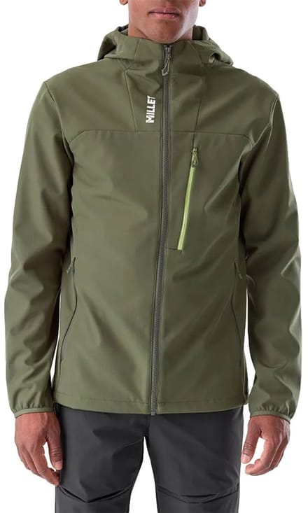 Millet Seneca Shield Softshelljack Groen M Man