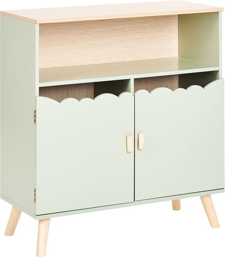 LACKEY - Dressoir 2 deuren - Lichtgroen - MDF