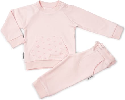 Frogs and Dogs - Joggingpakje Basic - Roze - Maat 62 - Meisjes
