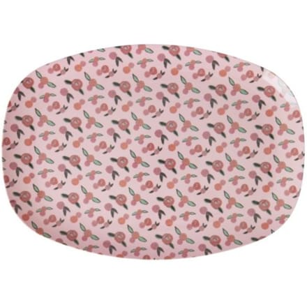 Rice melamine bord vierkant a rose is a rose