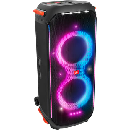 JBL PartyBox 710 - 800W Party Speaker met Lichtshow - Krachtige Bluetooth Speaker - DJ & Microfoon Aansluiting - IPX4 Waterdicht- Feest Luidspreker - Zwart