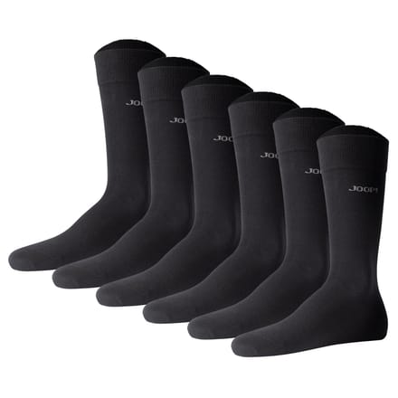 JOOP! Sokken Unisex premium essential organic cotton Socks 6p Set van 6