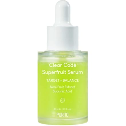 Purito - Clear Code Superfruit Serum - Vyrovnávací Pleťové Sérum
