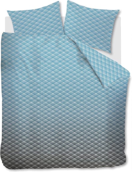 Beddinghouse Vinz Dekbedovertrek - Tweepersoons - 200x200/220 cm - Blue
