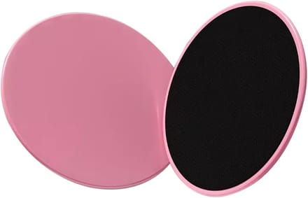 Core Gliders - Fitness Schijven - Kracht Training - Verbeter Flexibiliteit - 17.5 cm Diameter - Roze