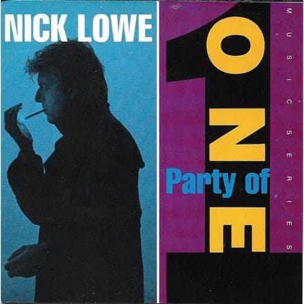 CD NICK LOWE Party Of One 9261322 Reprise Records 1990 VS Rock Gebruikt blue