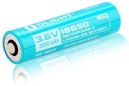 OLight ORB3-186C35 Speciale oplaadbare batterij 18650 Li-ion 3.6 V 3500 mAh 1 stuk(s)