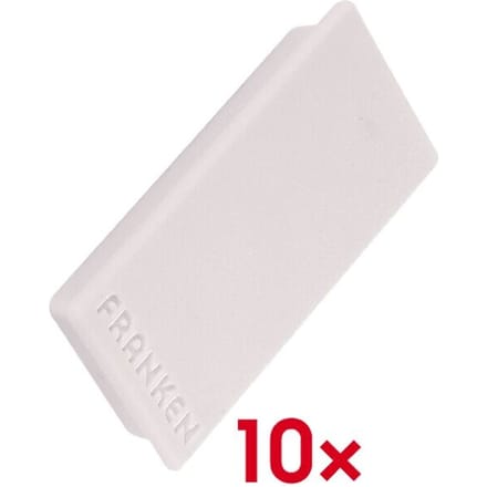 FRANKEN magneet, houdkracht: 1.000 g, 50 x 23 mm, grijs