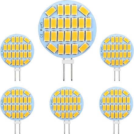 G4 LED-lampen 3W Warm Wit 3000K Niet Dimbaar - 6 Stuks