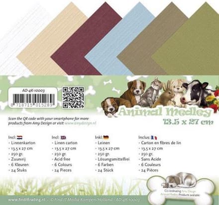 Linnenpakket - 4K - Amy Design - Animal Medley
