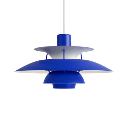 Louis Poulsen PH 5 Monochrome Hanglamp - blauw