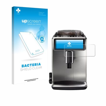 upscreen - Screenprotector voor Philips Saeco Xelsis Suprema - Folie Beschermfolie transparant antibacterieel