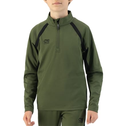 Cruyff Turn Tech Half Zip Trainingssweater Junior - Maat 128