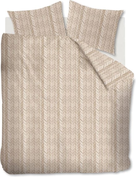 At Home Fold - Dekbedovertrek - Lits-jumeaux - 240x200/220 cm - Natural