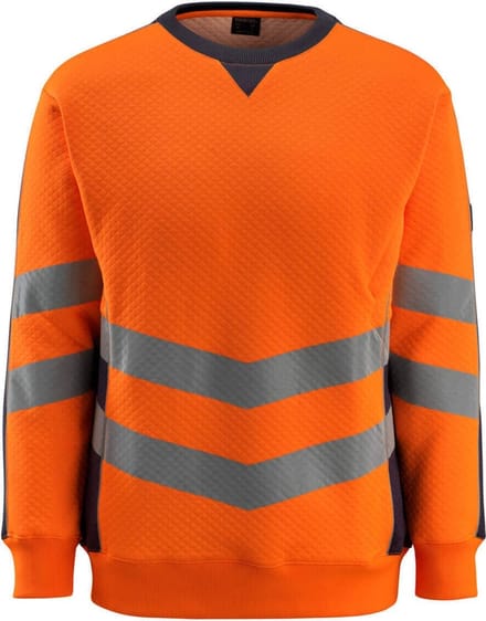 Mascot Safe Supreme Sweatshirt 50126-932 - hi-vis oranje/donkermarine - 5XL