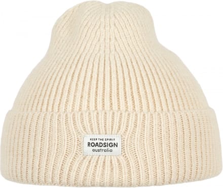 Roadsign Australia - muts heren- muts dames - beanie - creme - gebreid