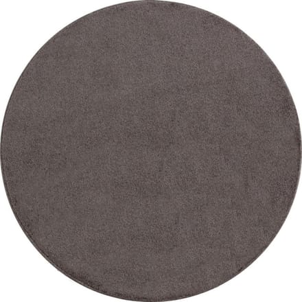 Muratap Basics effen rond vloerkleed laagpolig- 120 cm rond
