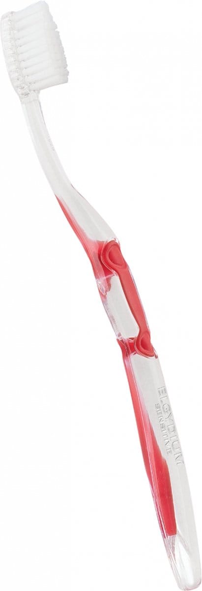 Elgydium Gevoelige Zachte Tandenborstel (Kleur : Rood)