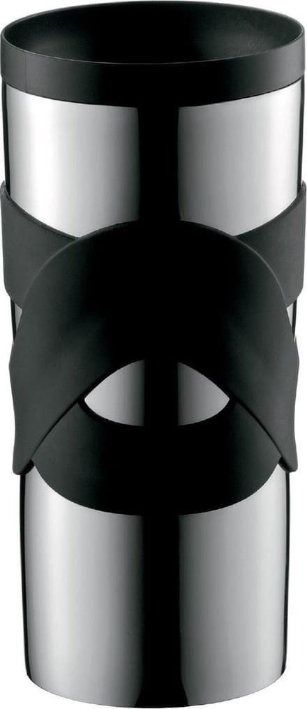 Bodum Travel Mug Thermosbeker - 0.35 l - RVS - Zwart