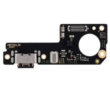 Xiaomi, USB-C Oplaadpoort en Microfoon Service Pack voor Redmi Note 13 5G, Zwart