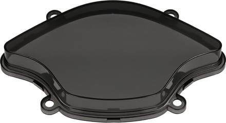 Mezoly tellerglas donker smoke voor Vespa Primavera, Sprint (Euro 2)