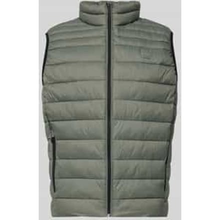 Regular fit bodywarmer met opstaande kraag model 'ODENO2'