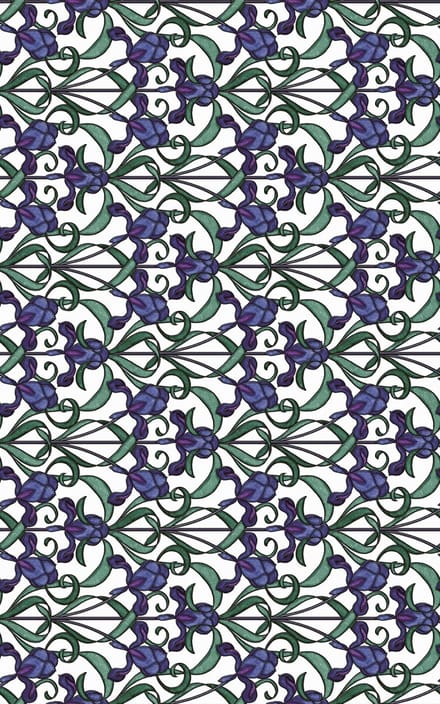 d-c-fix Minster Raamfolie - 45x200cm - Multi - Patroon - Zelfklevend