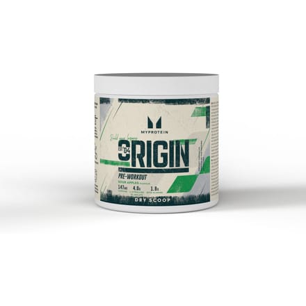 Origin Pre-Workout Dry Scoop - 18servings - Sour Apples