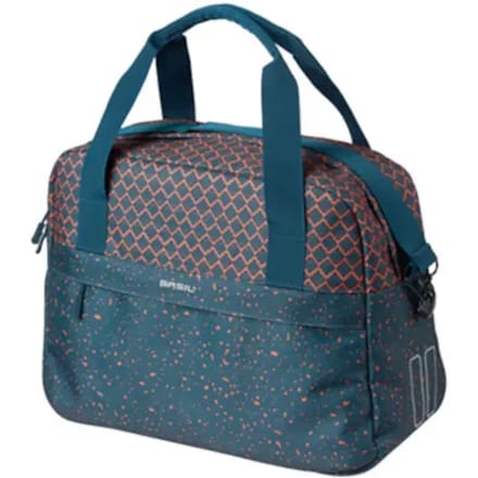 Basil Flair - Fietsschoudertas - 18L - Navy- Waterafstotend - Reflectiedetails