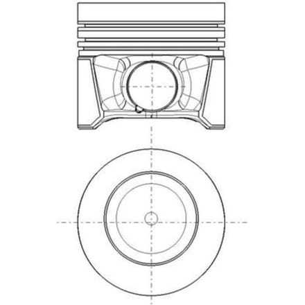 Zuiger MAHLE 028 PI 00179 000