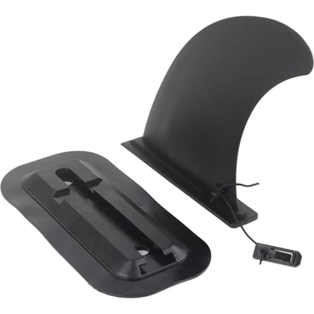 PVC afneembare stand-up paddleboard surfplank longboard middenvin black