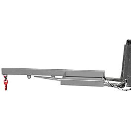 Lastarm voor heftruck, 1600-1,0, grijs RAL 7005
