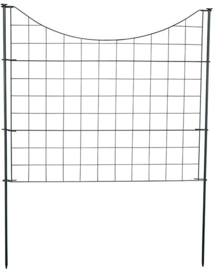 Concave vijver- & tuingaas 11-delig 71x53cm 6X6cm maas groen