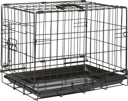 Adori Bench Zwart - Hondenbench - 47x30x37 cm