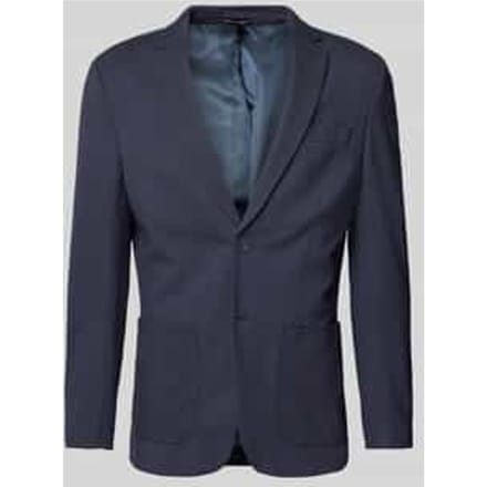 Slim fit colbert met reverskraag, model 'DELON'