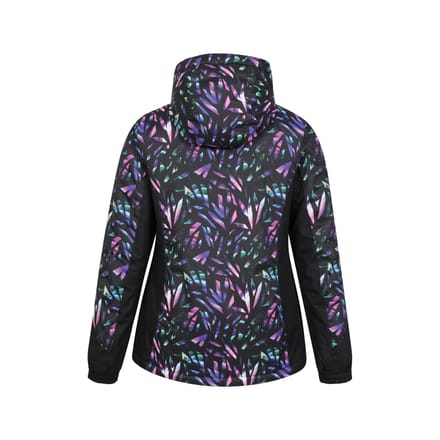 Mountain Warehouse Dames/Dames Dawn II Kaleidoscope Ski-jas (Zwart/Teal)