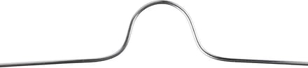 Alu draad, rond, dikte 1 mm, zilver, 16 m/ 1 rol