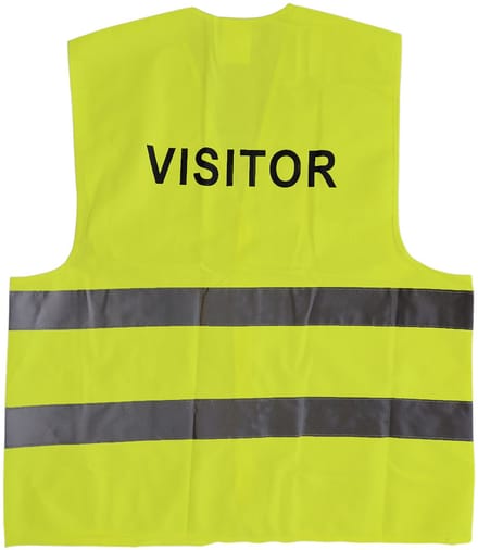 Mexxo Visitor Veiligheidshesje geel - 100% polyester - one size - reflecterend