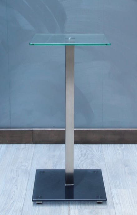 SPLENDOR Bijzettafel Glas/RVS
