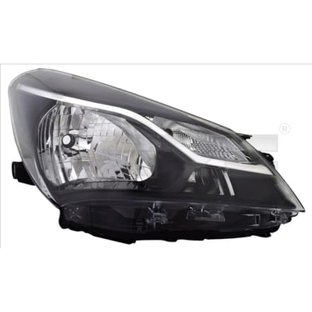 Koplampen TYC 20-17582-05-2, links