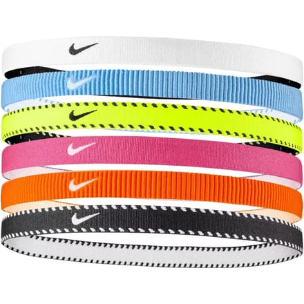Nike Flex Classiic Hoofdbanden 6-pack N1011927-702 - Kleur Geel-multicolour - Maat 1SIZE