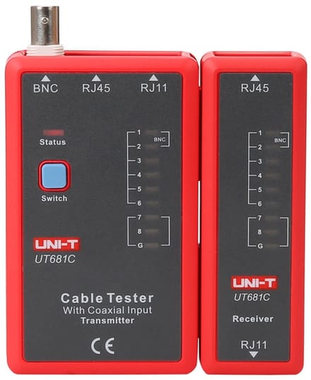 UNI-T UT681C – LAN Kabeltester / Netwerk Kabel Tester