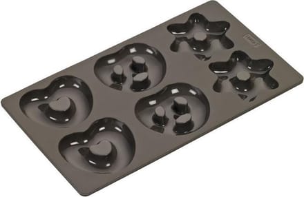 Lurch - Flexiform - Bakvorm voor 6 peperkoeken - Silicone - 17x30cm