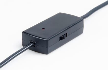 Snoer dimmer 1-60 Watt - LED - zwart - ledsnoerdimmer - led snoerdimmer -