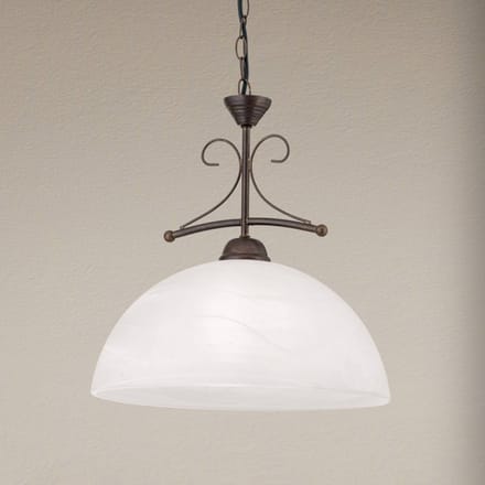 ORION Hanglamp Marco met albastglas, 1-lamp
