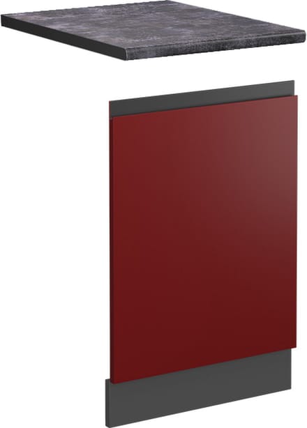 Vicco R-Line Frontpaneel – 45 cm, WB Antraciet Rood