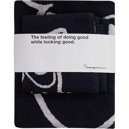 Handdoek KnowledgeCotton Apparel - GOTS/Vegan (x2)