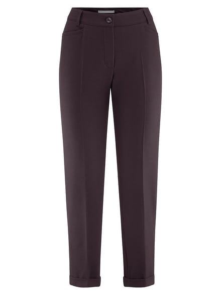 Enkellange Slim Fit-broek Van Raffaello Rossi rood