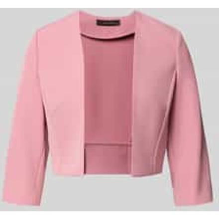 Regular fit blazer met 3/4-mouw